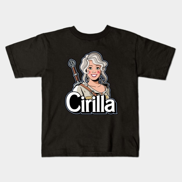Cirilla Kids T-Shirt by BER